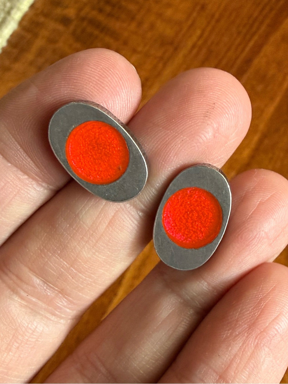 Bernard Chaudron Style Modernist Cufflinks